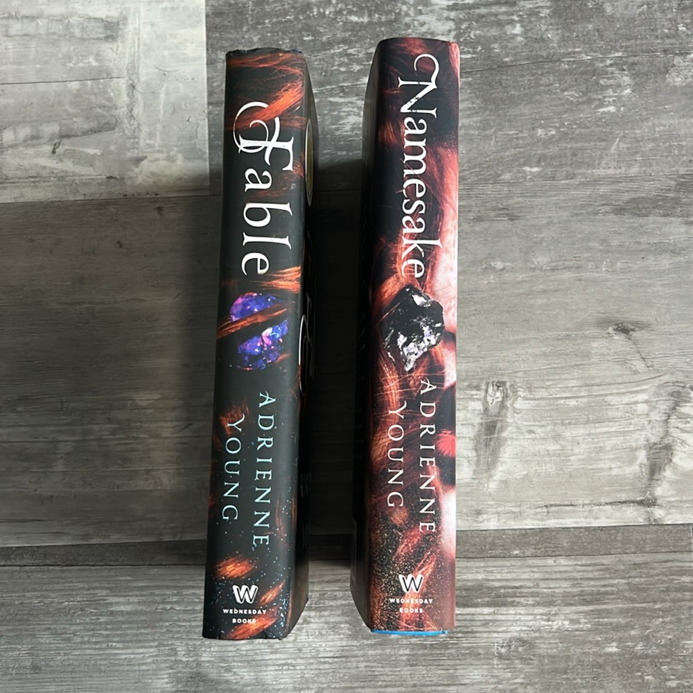 NWOT Fable & Namesake Hardcover Books By Adrienne Young Both Included Never Read - Picture 3 of 5